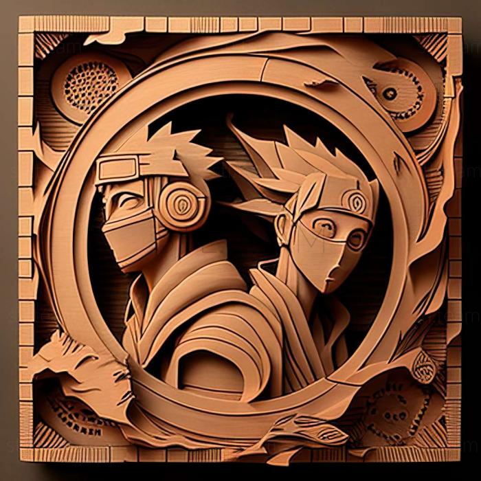 3D model Naruto Gekitou Ninja Taisen 3 game (STL)